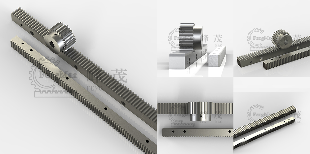 高精度研磨磨齒直齒條模數1.5-10產品展示